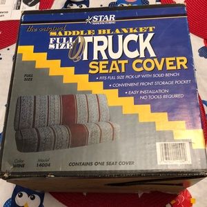 Full size truck seat cover. Brand new.